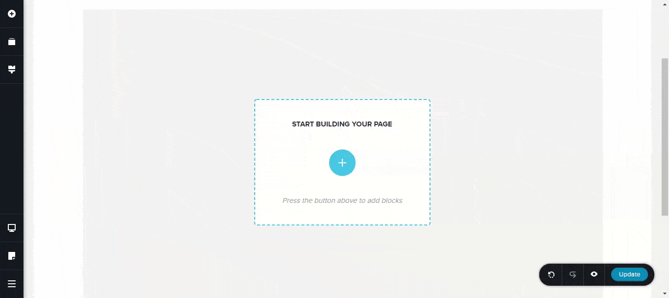 Add a blank block